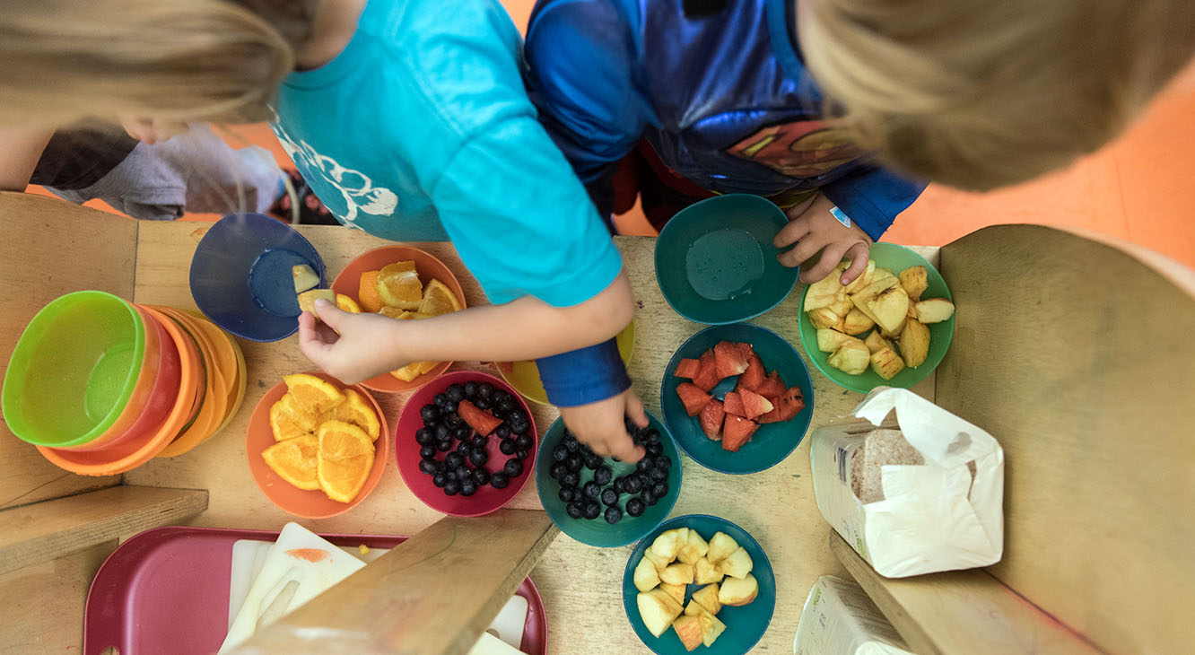 food at minihome nursery