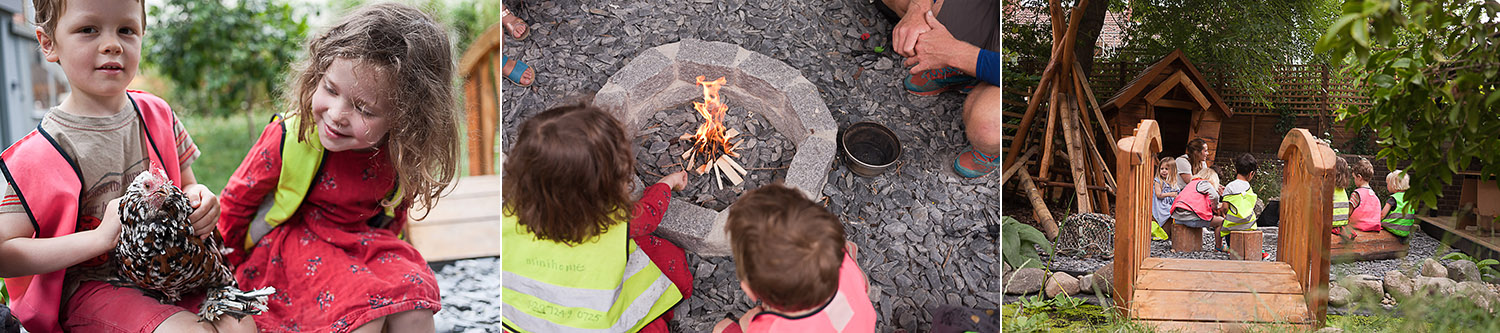 nature garden at minihome nursery